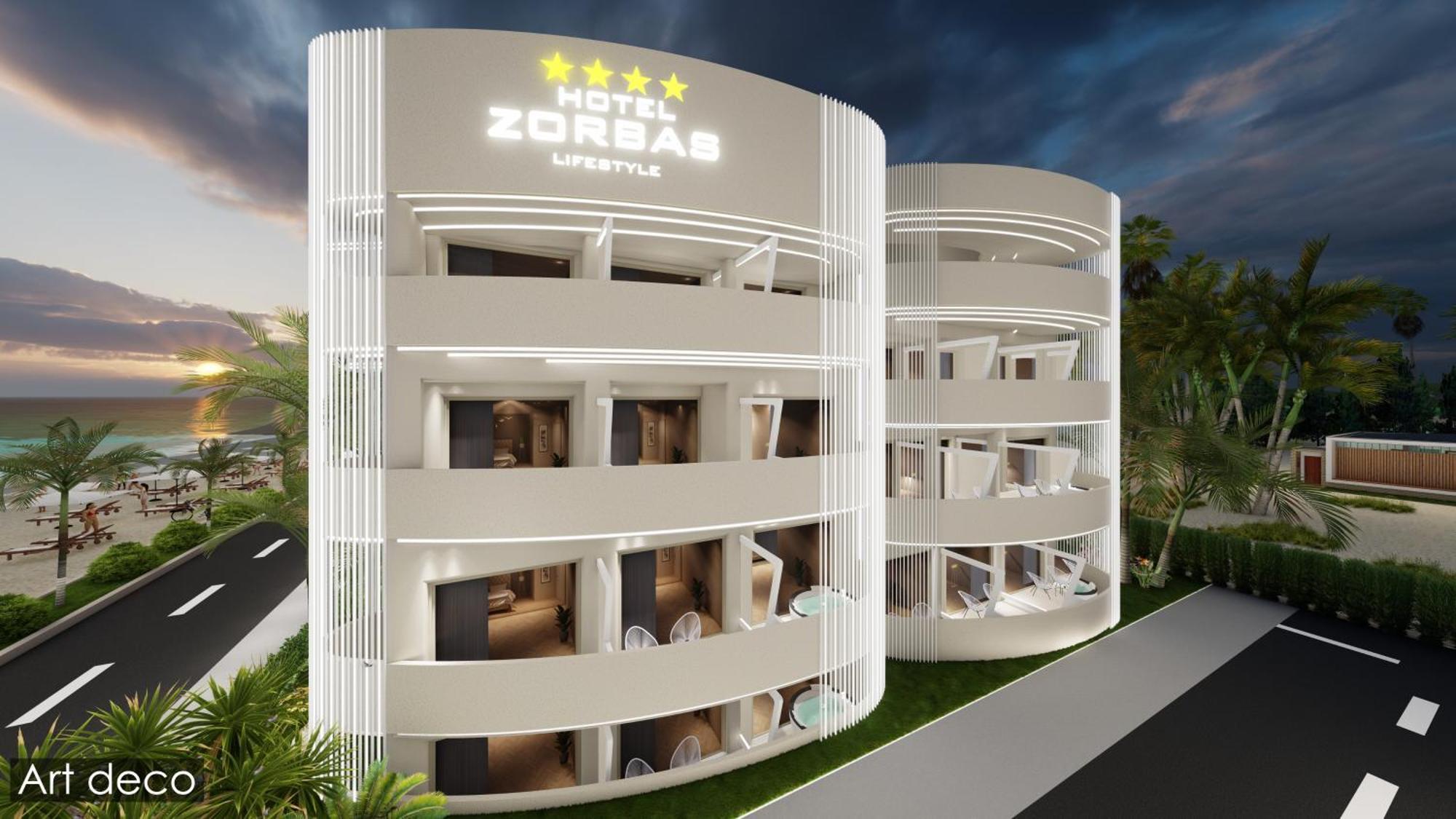Zorbas Lifestyle Hotel Jeorjúpoli Kültér fotó