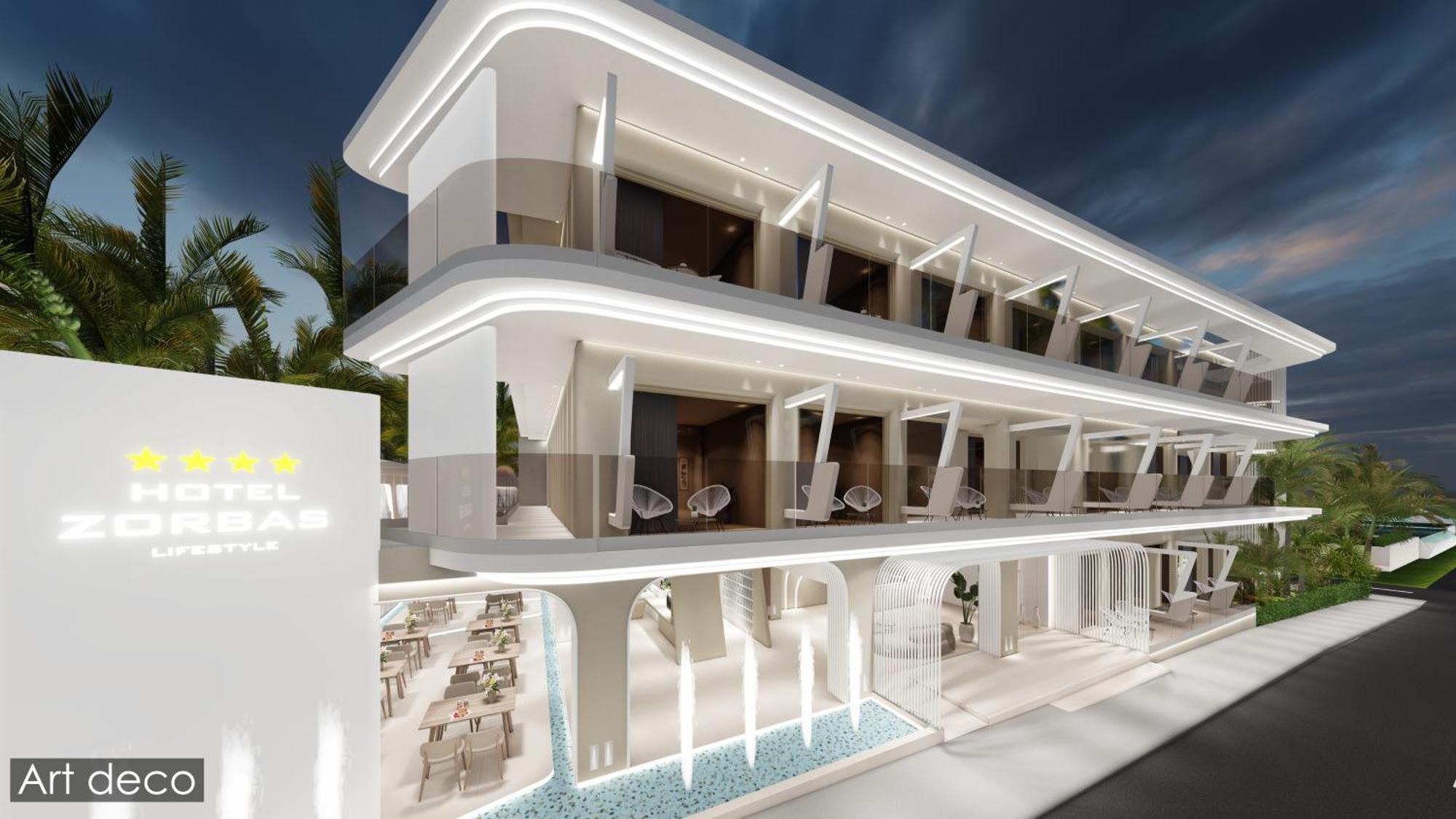 Zorbas Lifestyle Hotel Jeorjúpoli Kültér fotó