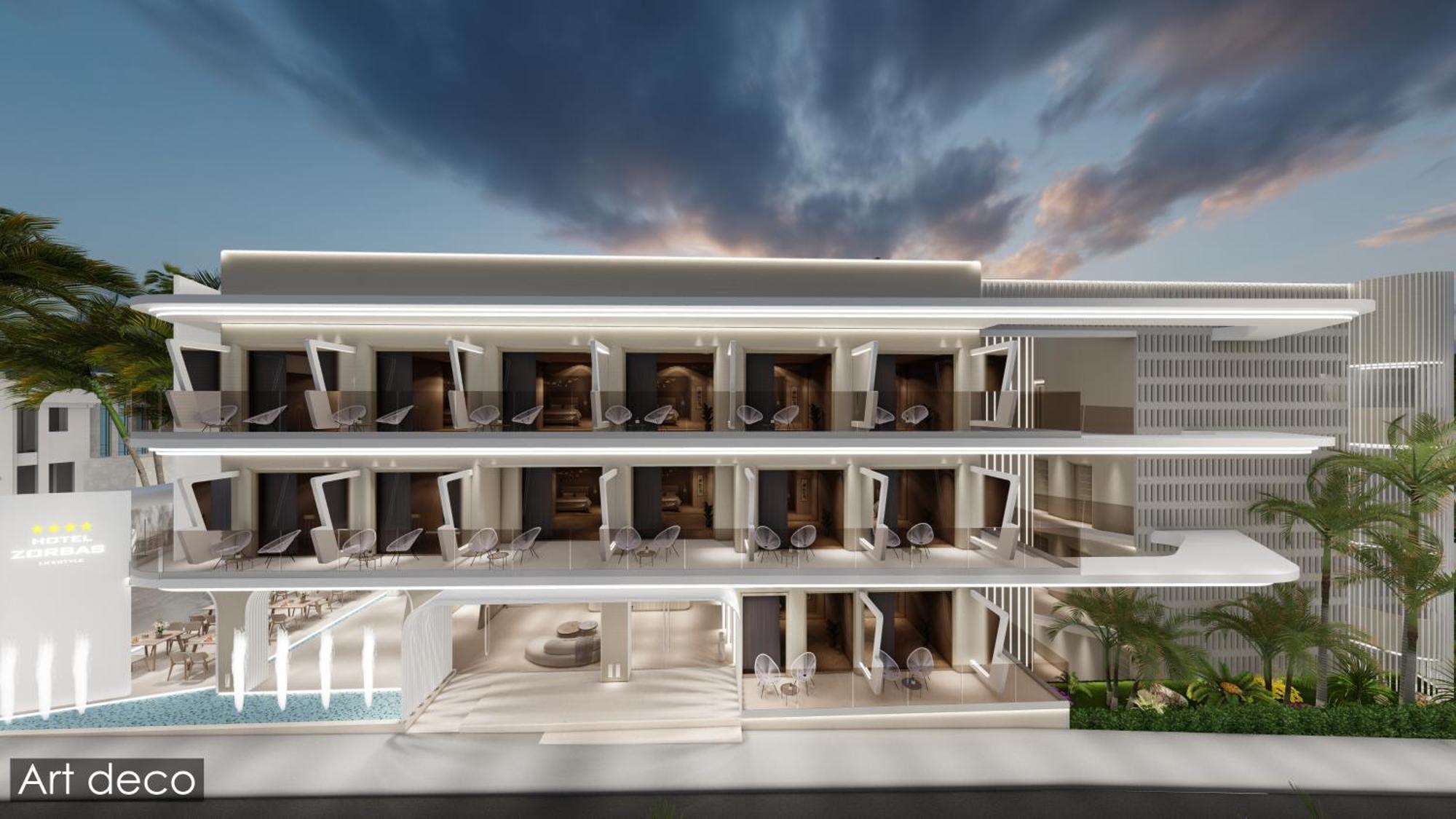 Zorbas Lifestyle Hotel Jeorjúpoli Kültér fotó